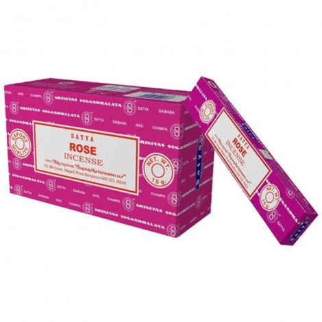 INCIENSO ROSE 15G - SATYA